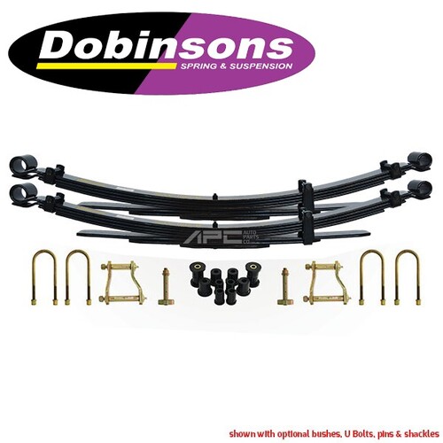 Dobinsons Raised Rear Leaf Springs - Suits Toyota Hilux N70 2005-2015