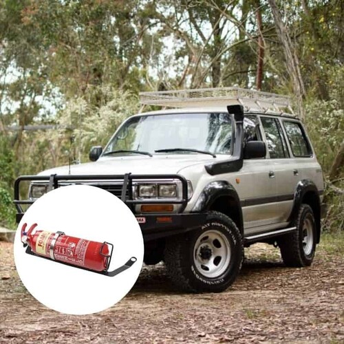 Kap Industries Fire Extinguisher Bracket - Suitable for Toyota Landcruiser 80 Series 