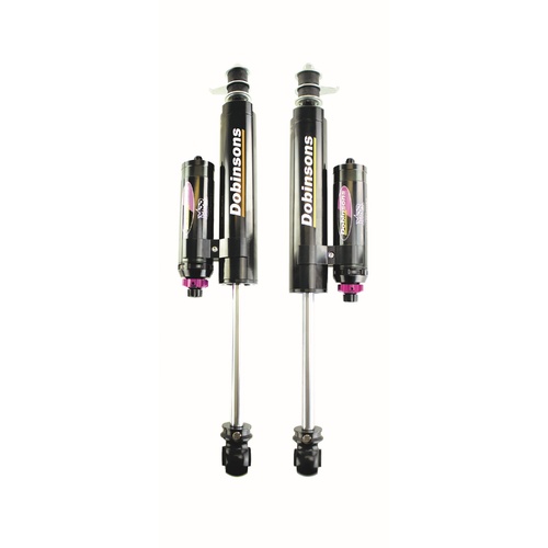 Dobinsons 0-50mm 0-2" Raised MRA Adjustable Rear Shocks - Suits Toyota Landcruiser 76 Series (2007-On)