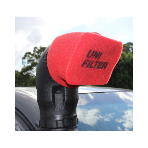 Unifilter Snorkel Ram Head Cover - 150mm x 100mm Face