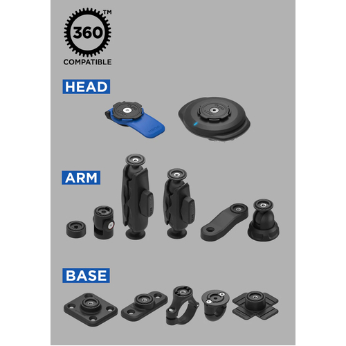 Quad Lock 360 Kit Components