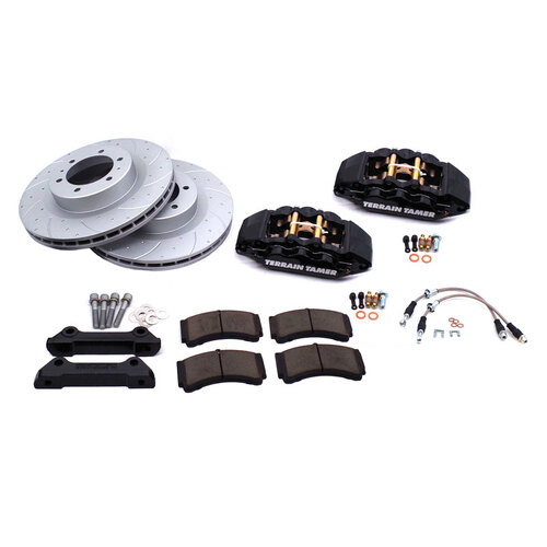 Terrain Tamer Ultimate Front Brake Upgrade Kit - Isuzu MU-X 11/2013-6/2020