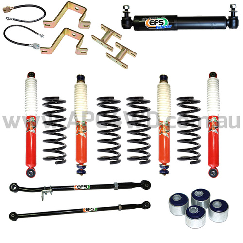EFS 100mm 4" Lift Kit - Suits Toyota Landcruiser 80, 105 Series (1990-2007)