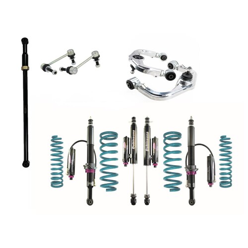 Dobinsons 75-50mm MRA Adjustable Lift Kit - Suits Toyota Landcruiser 300 Series 2021-On Excluding Exc Sahara ZX & GR Sport Models