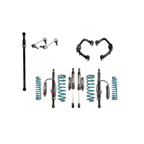 Dobinsons 75-50mm MRA Adjustable Lift Kit - Suits Toyota Landcruiser 300 Series 2021-On Excluding Exc Sahara ZX & GR Sport Models