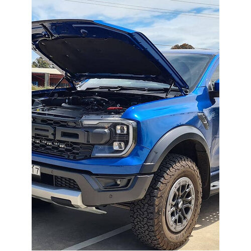 GMF4X4 Bonnet Strut Kit - Suits Ford RA Ranger / Everest / Raptor 2022-on