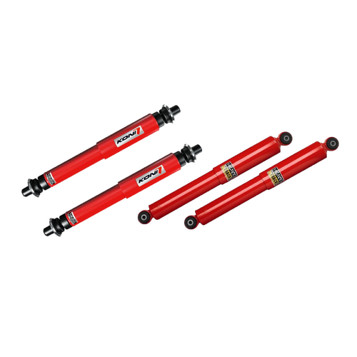 Koni 88 Series Heavy Track Front & Rear Shock set- 0-50mm Raised Nissan Patrol GQ-GU Wagon 1997-2016