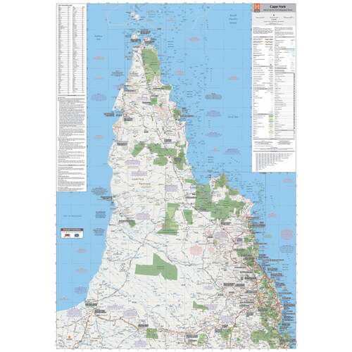 Cape York Wall Map