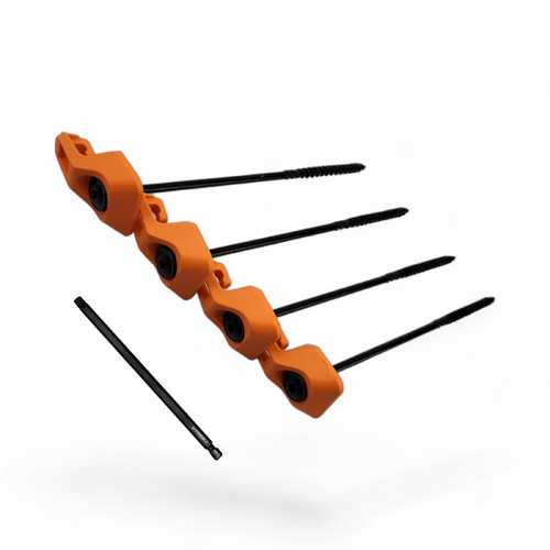 Tiegear Hard Terra Lite 4 Pack w/ Driver