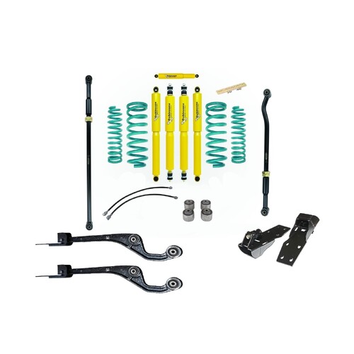 Dobinsons MRA Adjustable Monotube 3" 75mm Lift Kit - Nissan Patrol GQ Wagon 1988-1997