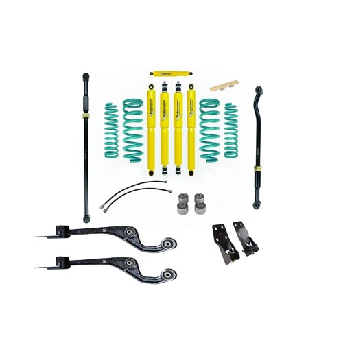Dobinsons MRA Adjustable Monotube 4" 100mm Lift Kit - Nissan Patrol GU Wagon 1997-2016