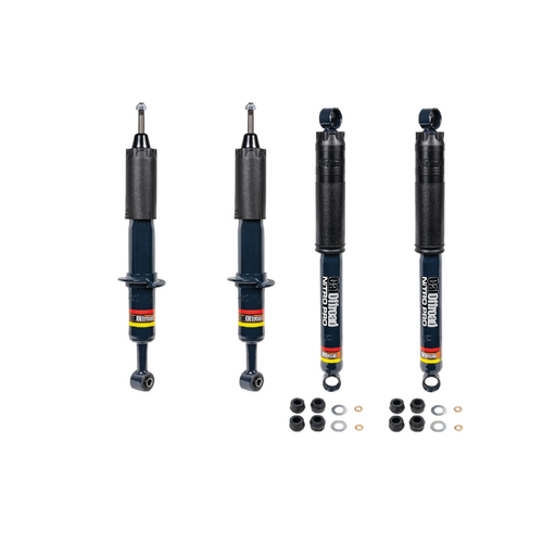 CalOffroad Nitro Pro 0-50mm Lift Front Strut &  Rear Shock Absorber Set - 4WD Gen 3 Isuzu D-Max & Gen 3 Mazda BT-50