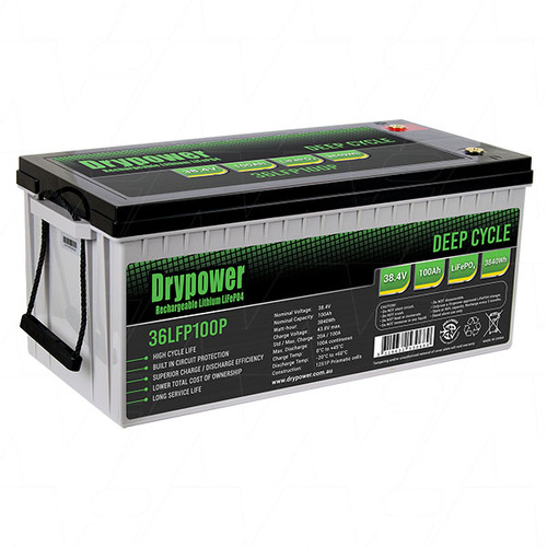Drypower 36v 100Ah Lithium Iron Phosphate Battery