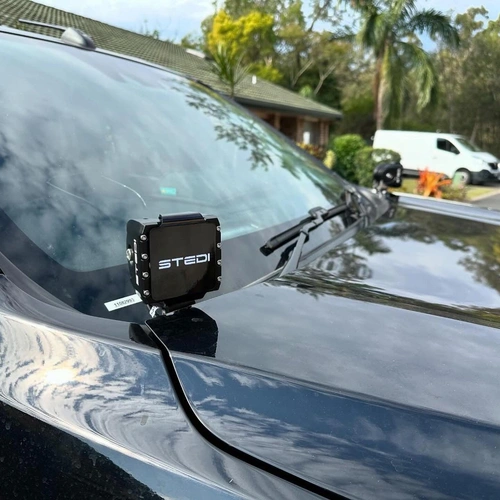 GMF 4X4 Bonnet Mount LED brackets - Mazda BT-50 2021+ 