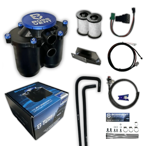 BossVent Oil Catch Can Kit - Gen 3 RG Isuzu D-Max 08/2020-On