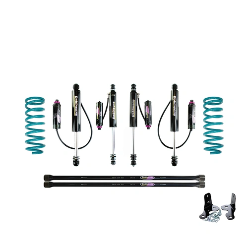 Dobinsons MRA Adjustable Monotube 30-50mm Lift Kit - Suits Toyota Landcruiser 100 Series IFS