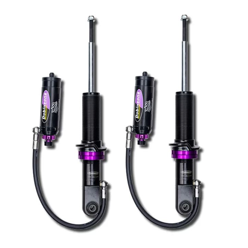 Dobinsons MRA Front Strut Pair , Suits 0-2" Lift on 4JJ3 Platform, with Vehicle Specific Remote Res Mount Kit