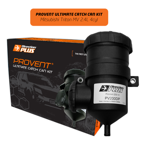Direction Plus Provent Ultimate Catch Can Kit - Suits Mitsubishi Triton MV 12/2023-ON