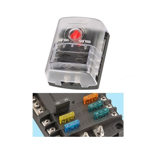 Narva 6 Way Stand Alone Fuse and Earth Block