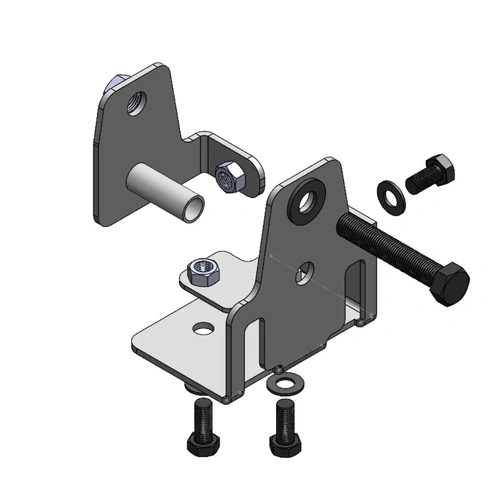 TJM XGS Panhard Correction Bracket Kit - Suits Toyota Landcruiser Prado 250 Series 10/2024-On