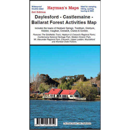 Daylesford   Castlemaine   Ballarat Forest Activities Map