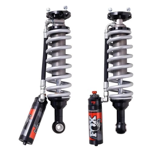 Fox 2.5 Performance Elite Series Coilover Reservoir Shock Adjustable (Pair), 1.5 - 2 INCH Lift - Ford Ranger PX3 2018 - 2022