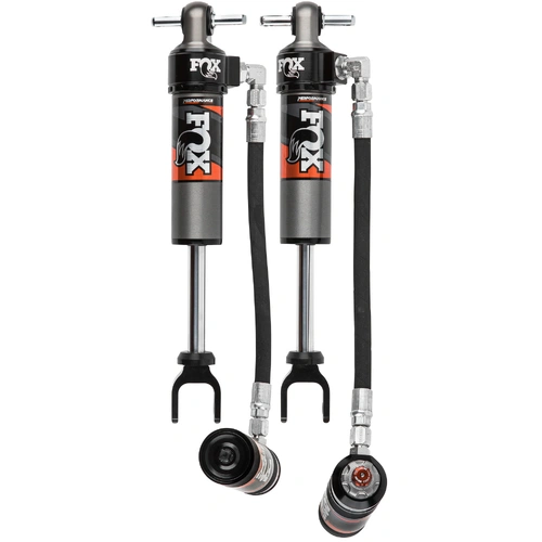 Fox 2.5 Performance Elite Series Reservoir Front Shock Adjustable (Pair), 1.5 - 2.5 INCH Lift - Chevrolet Silverado 2500 HD 2020 On,GMC Sierra 2500 HD