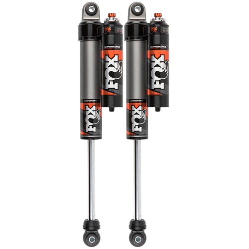 Fox 2.5 Performance Elite Series Reservoir Rear Shock Adjustable (Pair),  0 - 1 INCH Lift - Chevrolet Silverado 2500 HD 2020 On,GMC Sierra 2500 HD 202