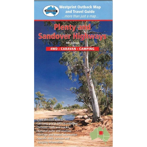 The Plenty and Sandover Highways Map