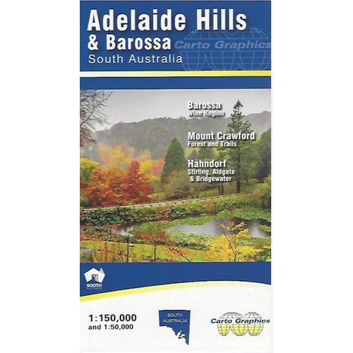 Adelaide Hills & Barossa Map