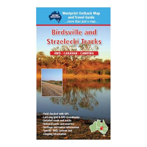 Birdsville & Strzelecki Tracks Map
