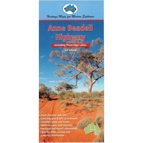 Anne Beadell Highway Map