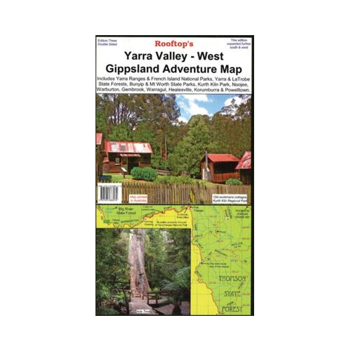 Yarra Valley - West Gippsland Adventure Map