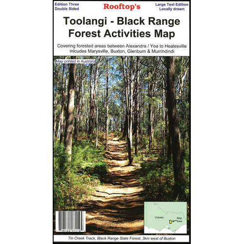 Toolangi - Black Range Map