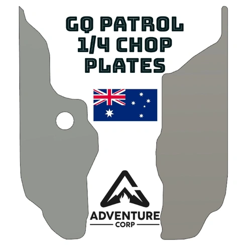 Adventure Corp Nissan GQ Patrol Rear Quarter 1/4 Chop Weld In Plates
