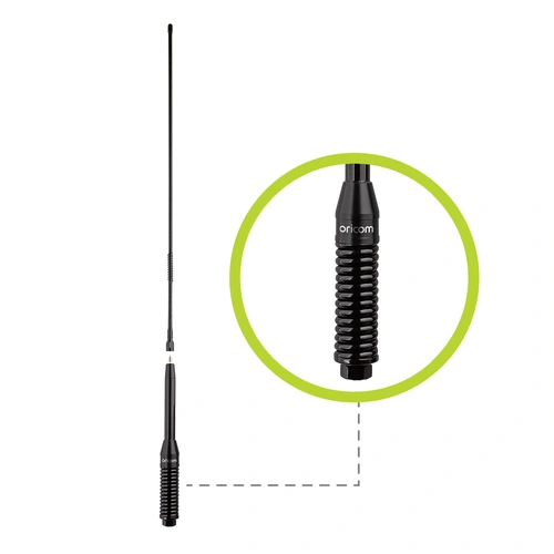 Oricom ANU240 6.5dBi UHF CB Antenna with Parallel Spring Base