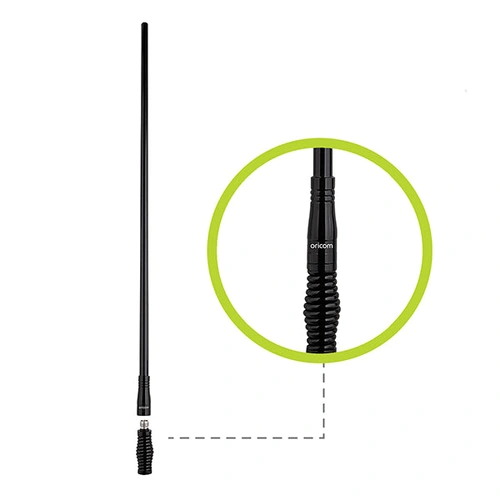 Oricom ANU800 6.5dBi UHF CB Antenna with Detachable Fibreglass Pole