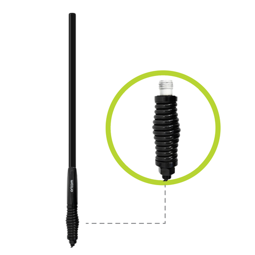 Oricom ANU856 3dBi UHF CB Antenna with Detachable Fibreglass Pole