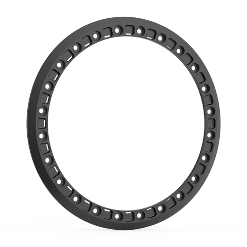 All Terrain Industries Forged Alloy Imitation Beadlock Ring V2 - Black