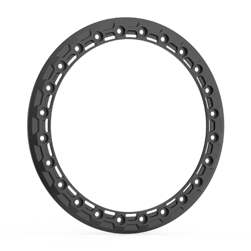 All Terrain Industries Forged Alloy Imitation Beadlock Ring - Black