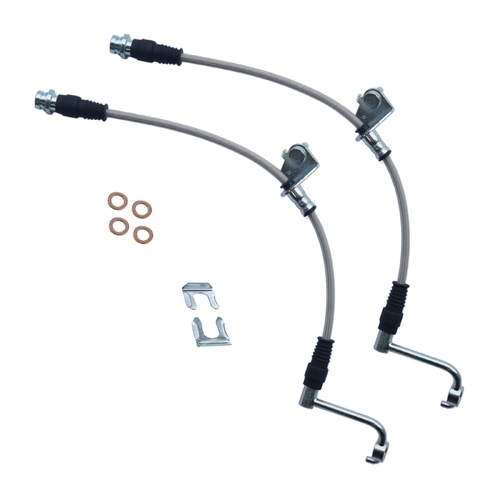 All Terrain Industries Extended Braided Front Brake Lines - Holden Colorado 2012-2020