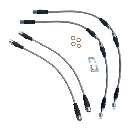 All Terrain Industries Extended Braided Brake Line Kit - Ford Ranger 2011-2022
