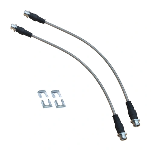 All Terrain Industries Extended Braided Rear Brake Lines - Ford Ranger