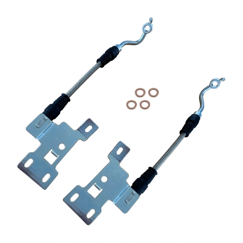 All Terrain Industries Extended Braided Brake Lines - Ford Ranger 2022-on