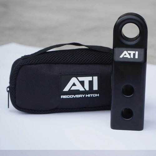 All Terrain Industries Alloy Recovery Hitch - Black