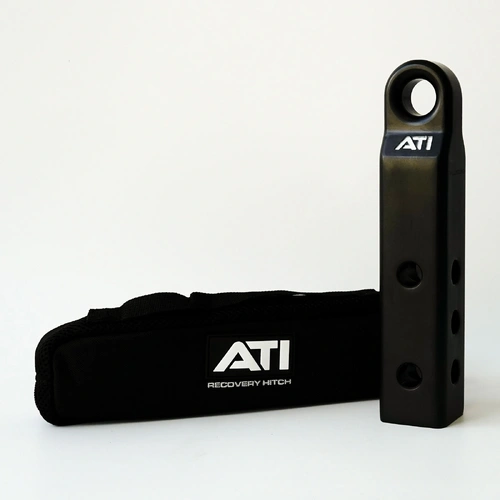 All Terrain Industries Extended Alloy Recovery Hitch - Black