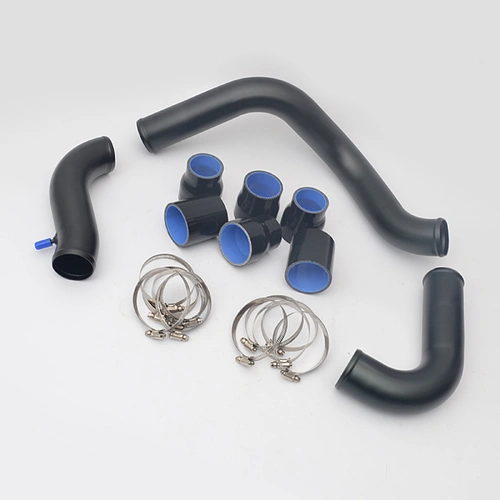 All Terrain Industries Intercooler Hard Pipe Upgrade - Black - Nissan Navara D40 2.5L 2005-2014