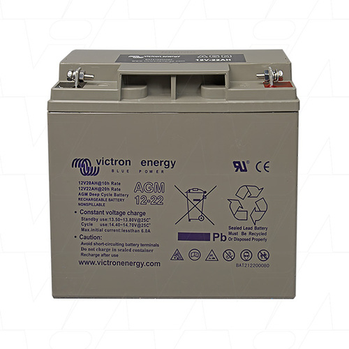 Victron 12V/22Ah AGM Deep Cycle Batt.