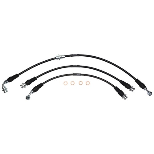 APC Core Braided Brake Hose Kit - Suzuki Jimny SN413 1998-2000 & 2005 ON