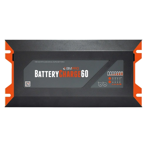 BMPro BatteryCharge60 - Fast 60A Charger With Power Supply Mode